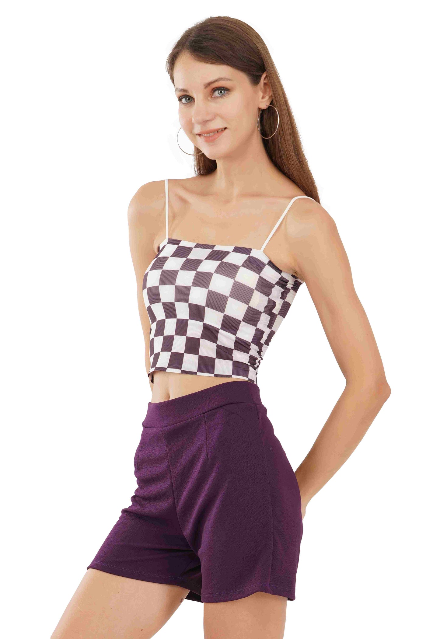Black and White Top, Check Mate Top, Top at Sales